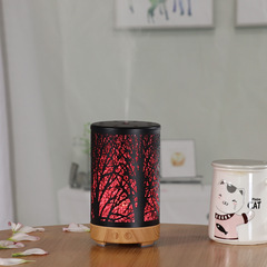 Creative New Forest Iron Wicker Aroma Diffuser Humidifier Ultrasonic Atomizer Home Desk Air Purifier Aroma Machine