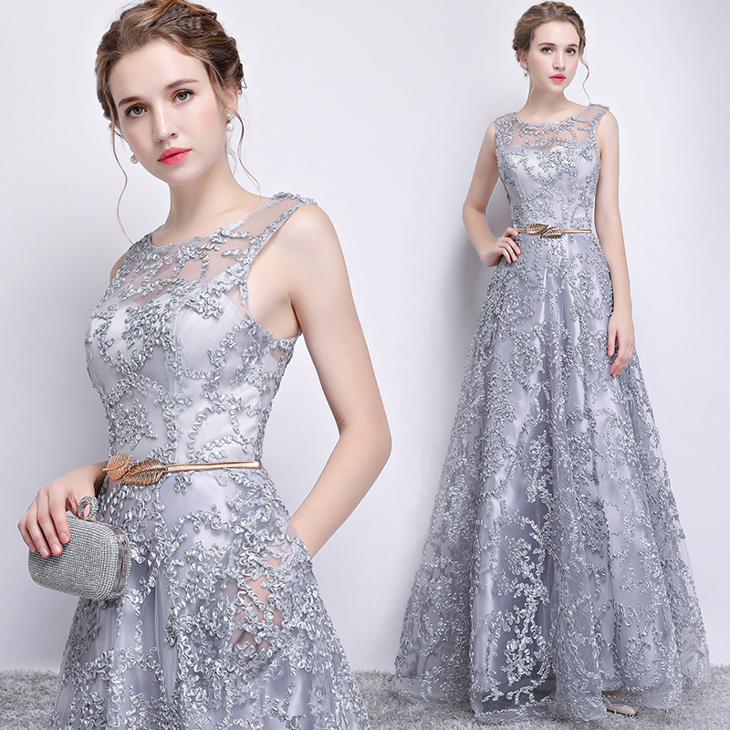 Banquet Evening Dress 2026 New Style Dignified and Elegant Slim-Fit Long Dress Hostess Dress for Women Spring Season