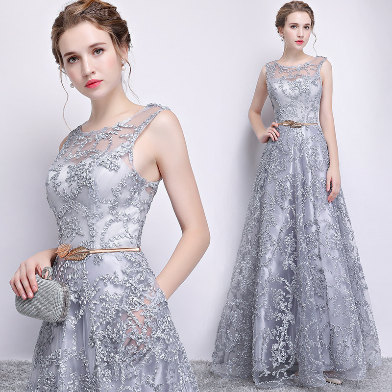 Banquet Evening Dress 2026 New Style Dignified and Elegant Slim-Fit Long Dress Hostess Dress for Women Spring Season
