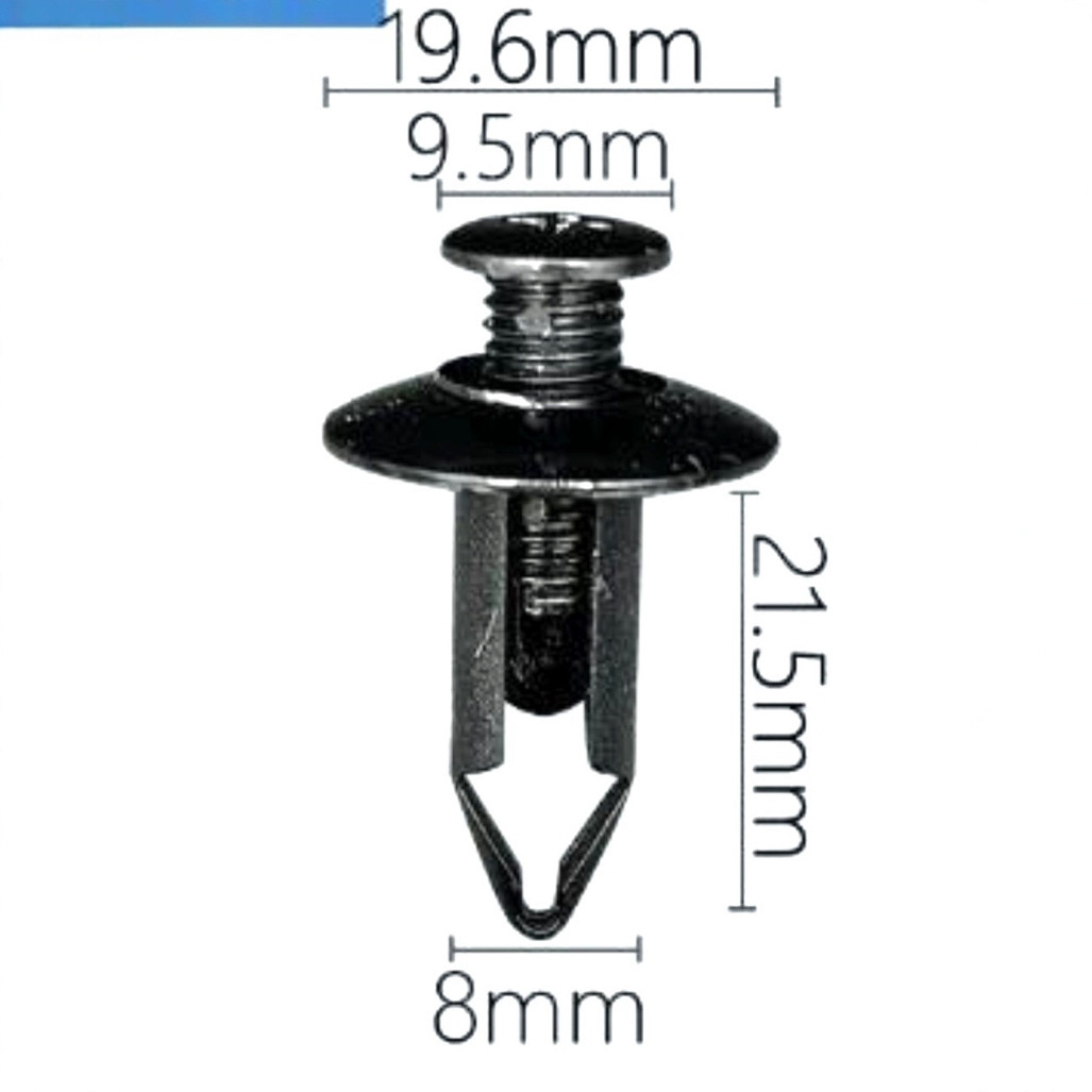 Universal automotive plastic expansion screw buckle car bumper…