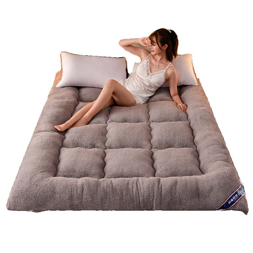 Thick Lamb's Wool Mattress Pad Soft Home Tatami Dorm Single Student Bedroom Bed Foam Mattress Cover