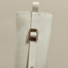 瘦瘦靴高跟骑士靴粗跟长筒增高靴子女10厘米新款不过膝长靴厚底