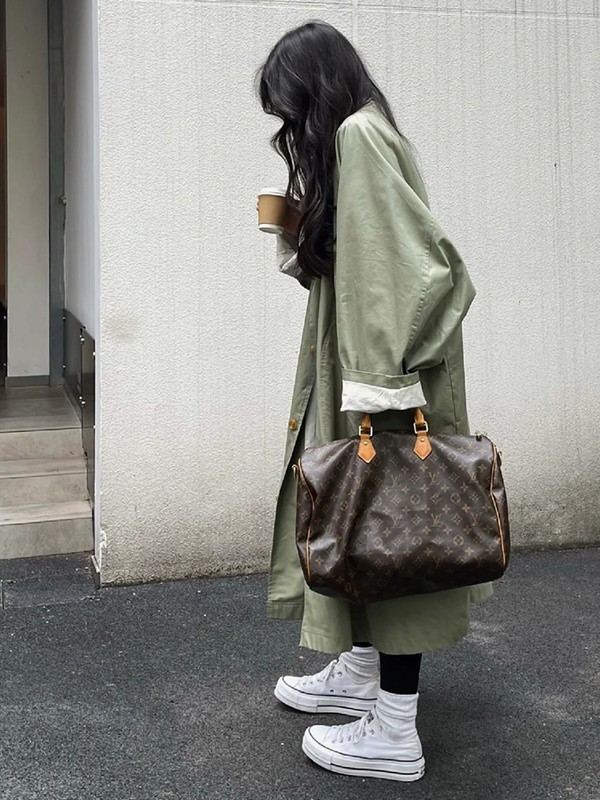长款高个子风衣外套女2025年春秋季新款英伦风大衣超好看休闲日系|undefined