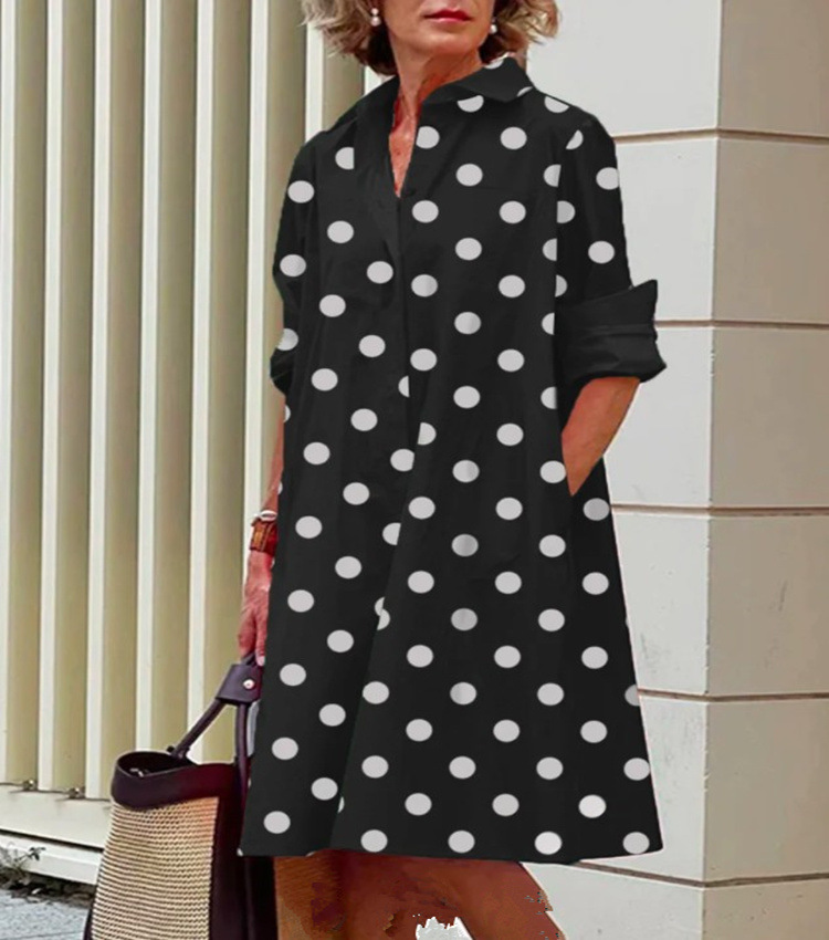 Spring Polka Dot Dress 3