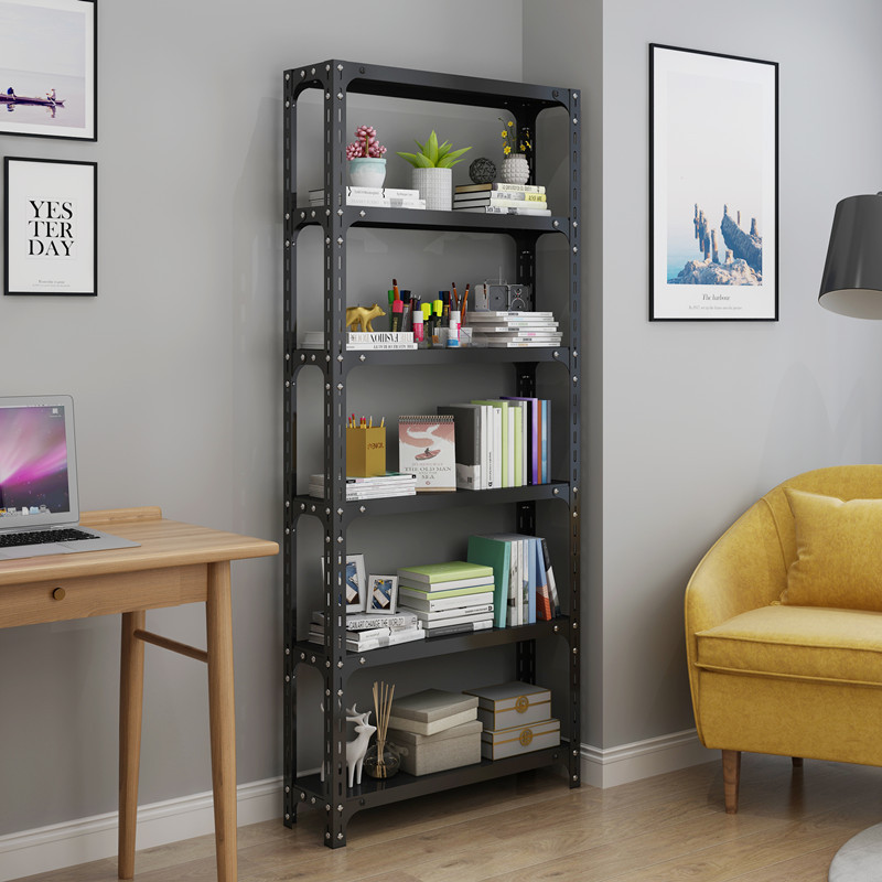 Estante de almacenamiento de 20cm Estante de almacenamiento de piso multicapa Estante de almacenamiento de juguetes Estante de libros Estante de té Estante estrecho Estante simple Estante de hierro forjado