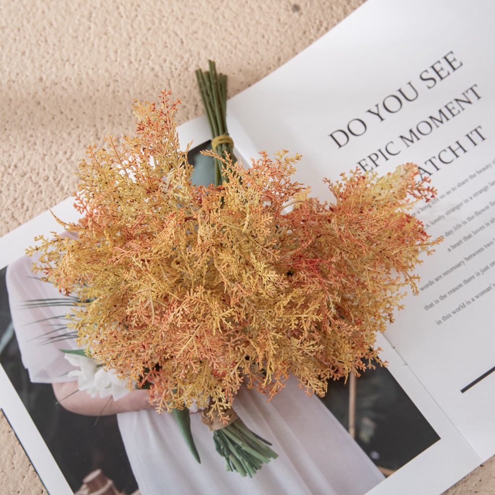 廠家迷霧凇配件仿真花假花綠植物批發婚慶裝飾工藝品跨境YC1100