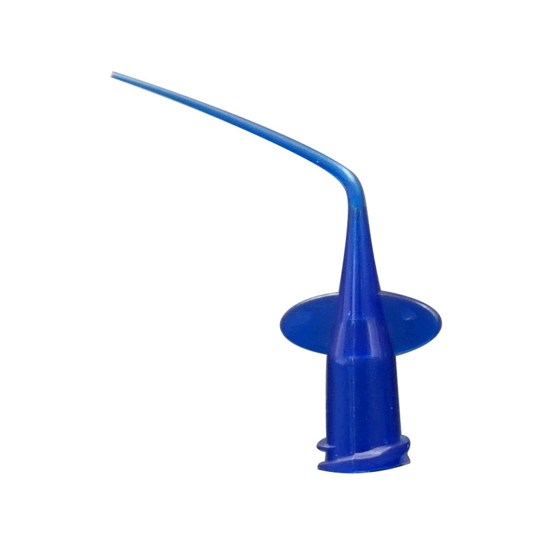 Aguja de llenado de raíz dental Cabezal de inyección de llenado de raíz aguja de mariposa desechable aguja curva transportador de pasta de sabiduría lavado de dientes image 2
