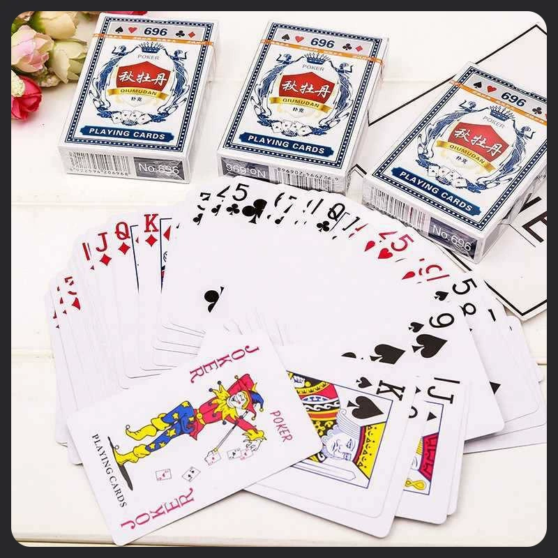 Entertainment playing cards, increased thickness