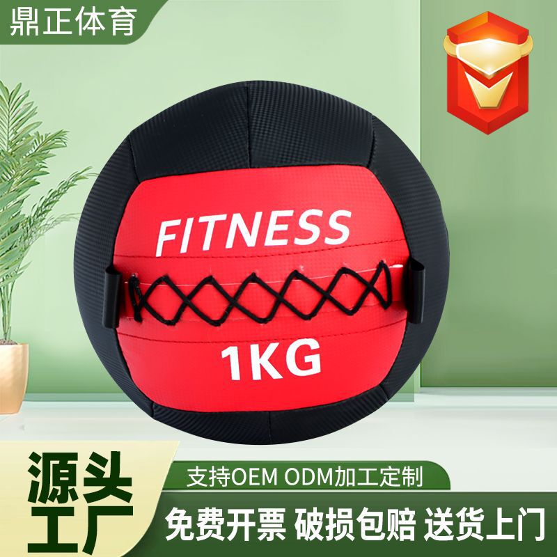 健身药球软式成人儿童运动训练深蹲非弹力康复实心球平衡药球墙球|undefined