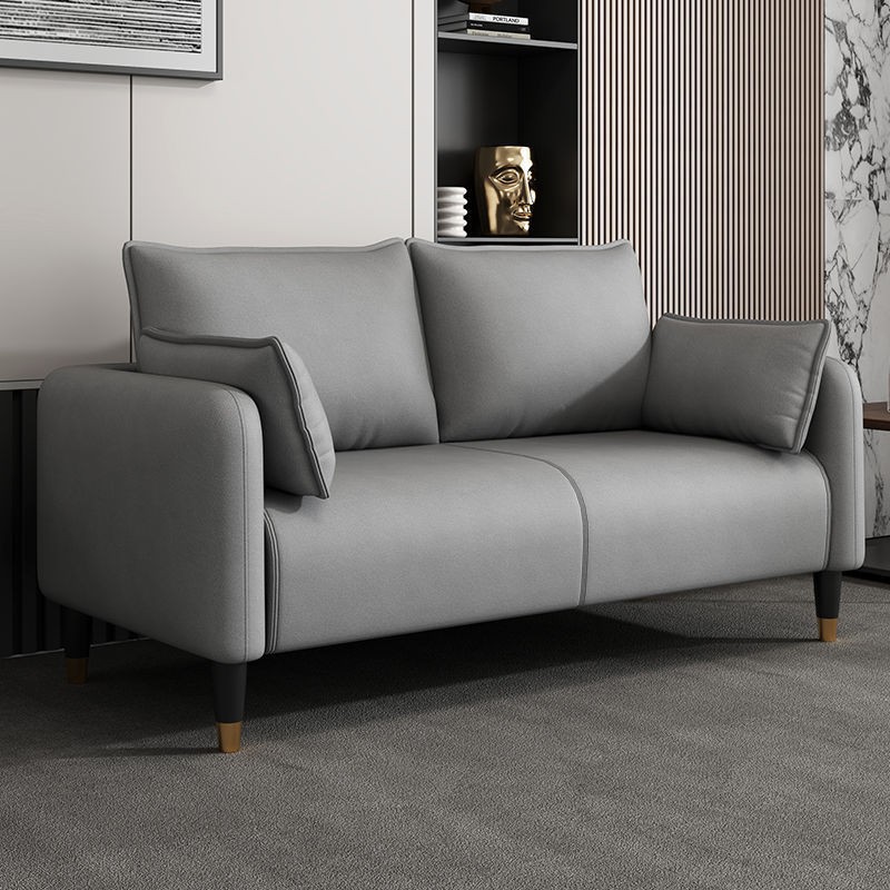 Technology Cloth Sofa Living Room Small Apartment Simple Modern Apartment Light Luxury Bedroom Rental Room Double Three Person Clothing Store