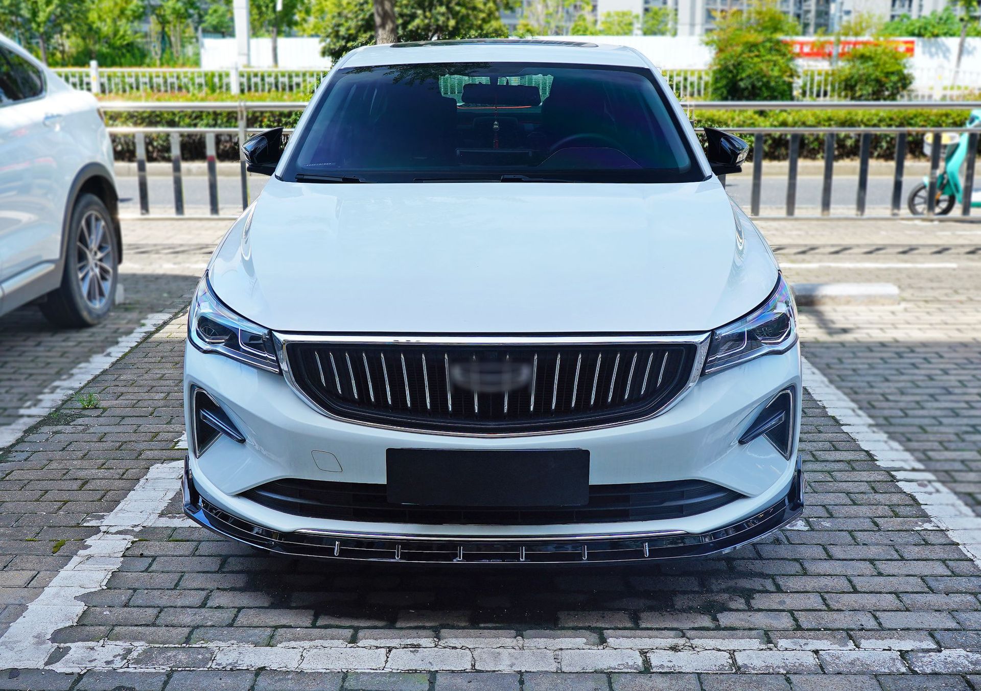 Suitable for 22-27 Geely Emgrand S70 front spoiler, front lip, rear wing, side skirts, rear lip, top wing, body kit