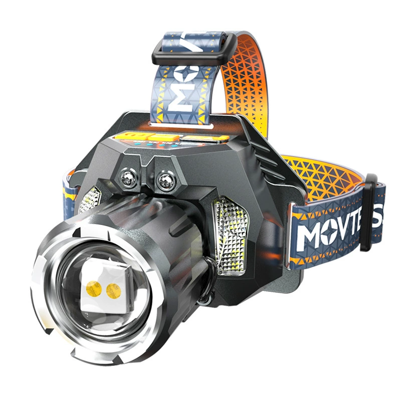 Беплехим головы T928, зарядка Type‑C, мульти‑LED (3/4 цвета), интеллектуальный сенсор, дальность действия