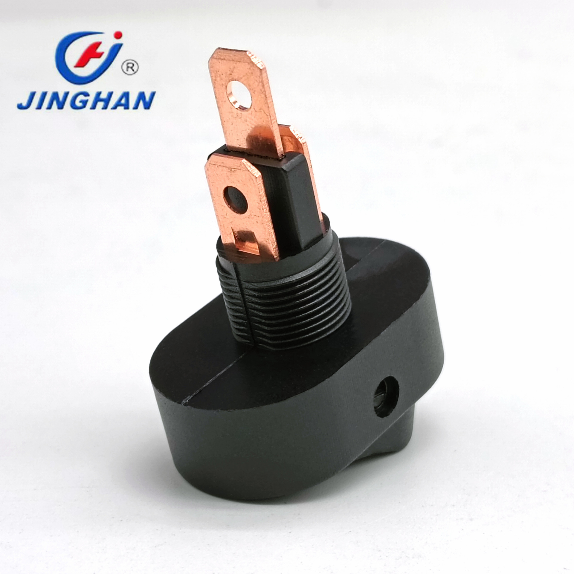 晶瀚 JINGHAN 方形翘板开关 红色猫眼汽车改装开关 KCD1-311