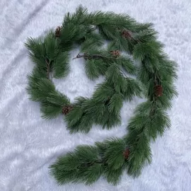 圣诞花环;仿真绿植;圣诞装饰品
