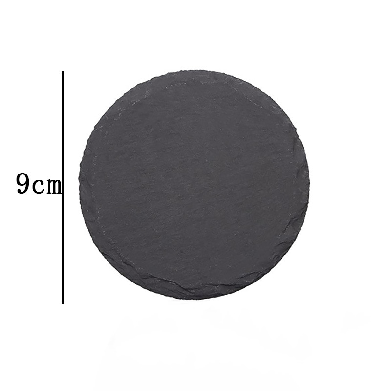 Japonés ins natural posavasos pizarra Nordic whisky tema vino posavasos aislamiento roca posavasos té posavasos