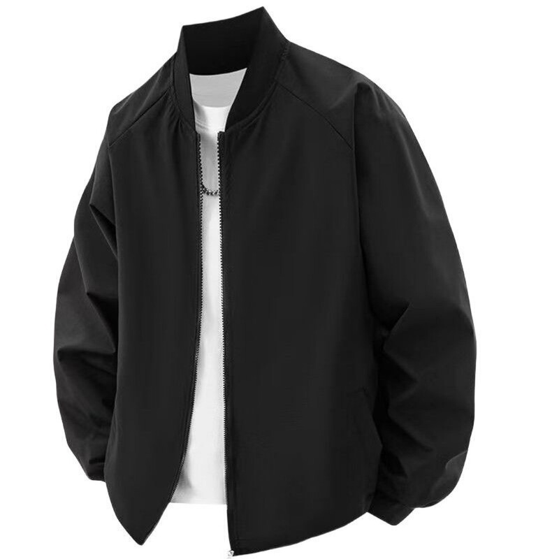 European Size Cross-Border 2025 Spring Baseball Jacket Men's Spring and Autum Casual Trendyy Tops Fashion Jacket Men's Style
