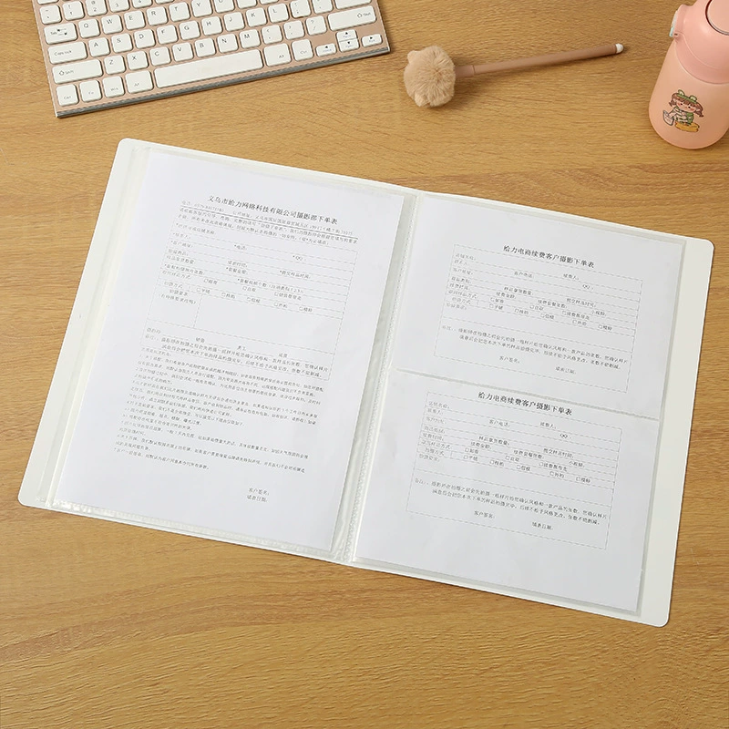 A4 Pregnancy Inspection Data Book Product Inspection Archives Storage Save Multi-layer Storage Pages Transparent Spot