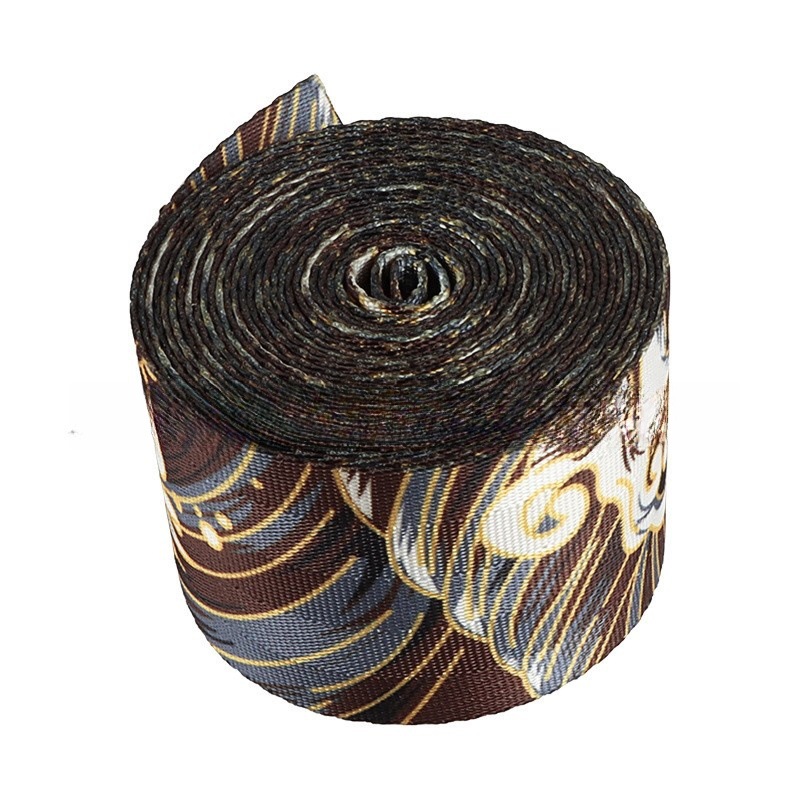 Car modification belt and wind carp seat safety belt 4.8cm wide color modification belt woven