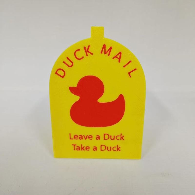 跨境新品Cruising Duck Mini Mailbox Door 巡航鸭迷你邮箱门装饰|undefined