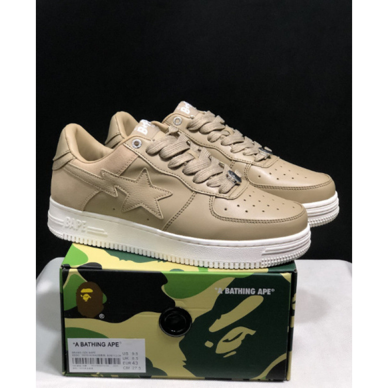 BAPE BAPE STA Low Beige