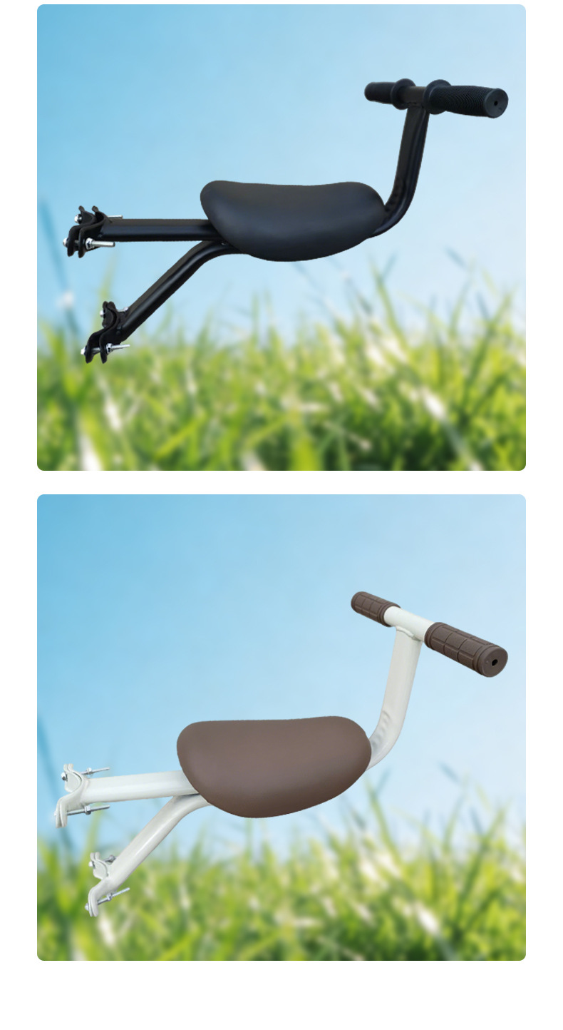 Safety Seat for Electric Scooter, Baby Child Electric Vehicle Seat, Foldable Front Seat, Scooter Seat