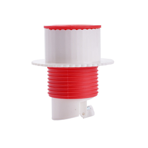 Silicone anti-odor sealing plug kitchen washing machine bathroom drain pipe anti-return odor sealing ring sewer plugger