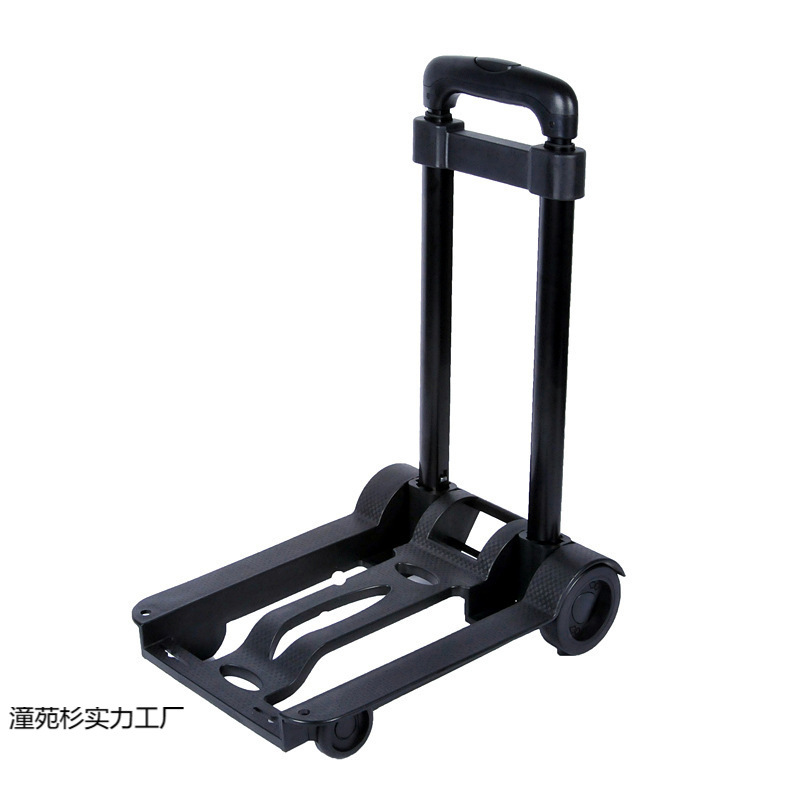 Factory Direct Supply Hot-Selling Folding Portable Luggage Cart Handcart Shopping Cart Cargo Small Trailer