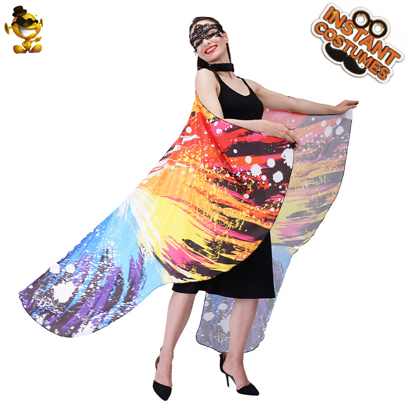 Mariposa capa de las mujeres de fotografía para adultos estilo de impresión digital capa ropa Cosplay ropa image 11