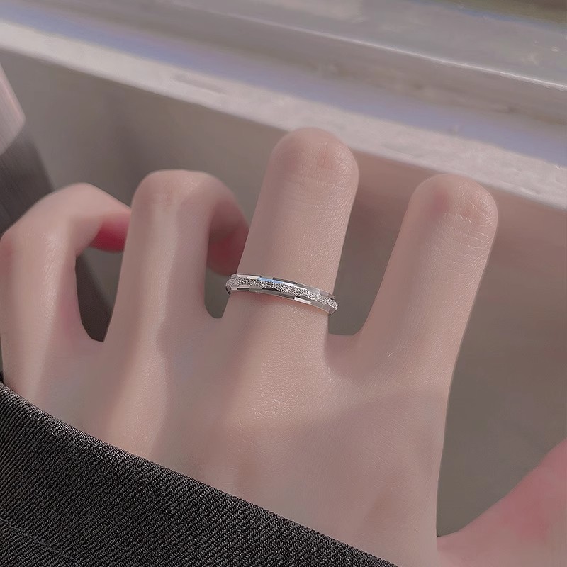 Stjernehimmel ring til kvinder niche design åben ring sølv_voghion.com