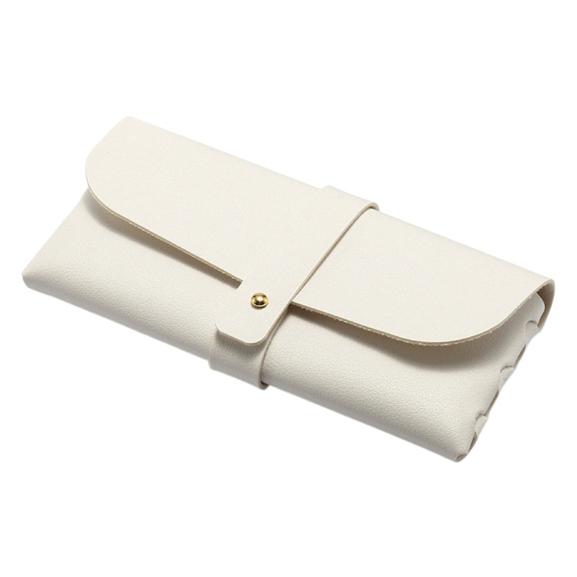 眼鏡ケース現物卸売り黒色皮質眼鏡ケースpvcホッチキスソフトバッグサングラスケースサングラスケースサングラスケース