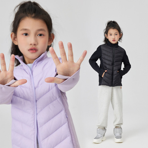Warm and Lightweight Children's Apparel for Girls and Boys - Winter Down Jackets with White Duck Down and Sports Outerwear