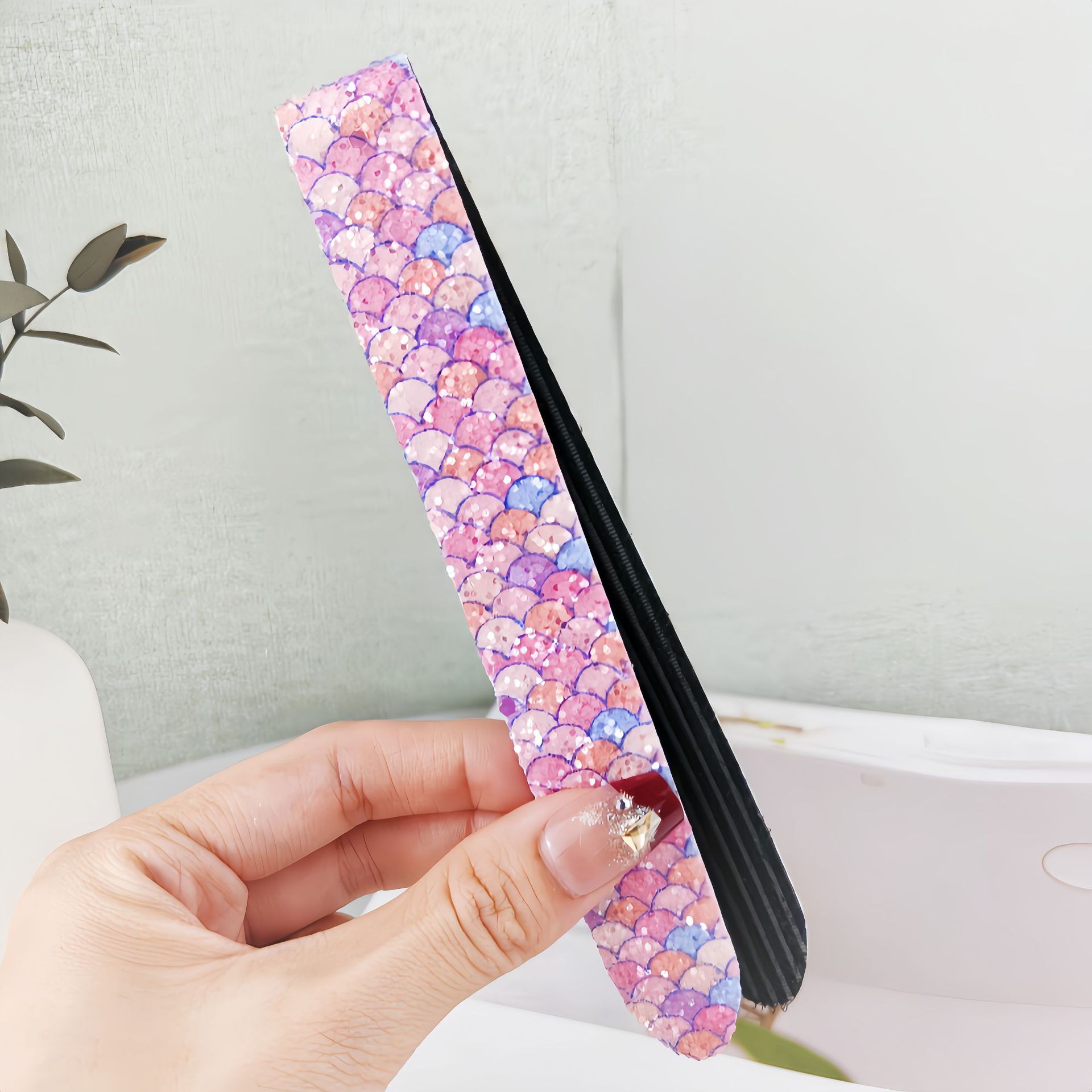 Niños nuevos Koolomi velcro para el cabello chicas coreanas en línea frange pegatinas de cabello rotas pegatinas de dibujos animados bandas de cabello toque