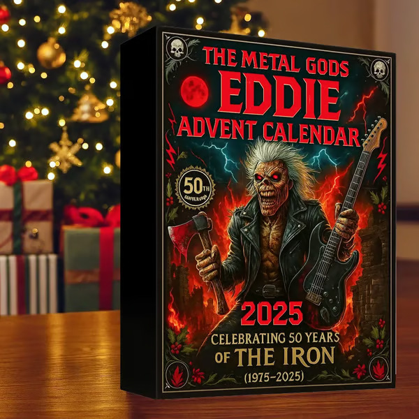 24 Days * Eddie Advent Calendar 2025圣诞节乐队挂件降临节日历|undefined