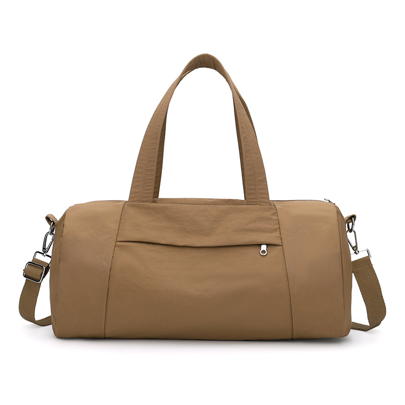 Bolsa de viaje de corta distancia de gran capacidad, bolsa de fitness de natación deportiva para mujeres, bolsa de equipaje de almacenamiento portátil de varios compartimentos para viajes de negocios