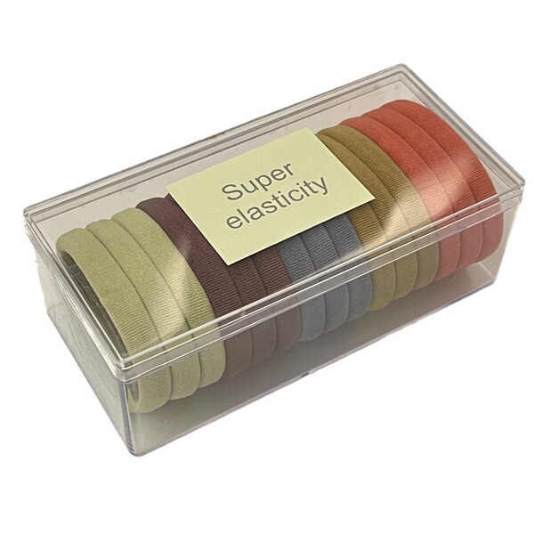 Harmless elegant demi-season durable hair rope
