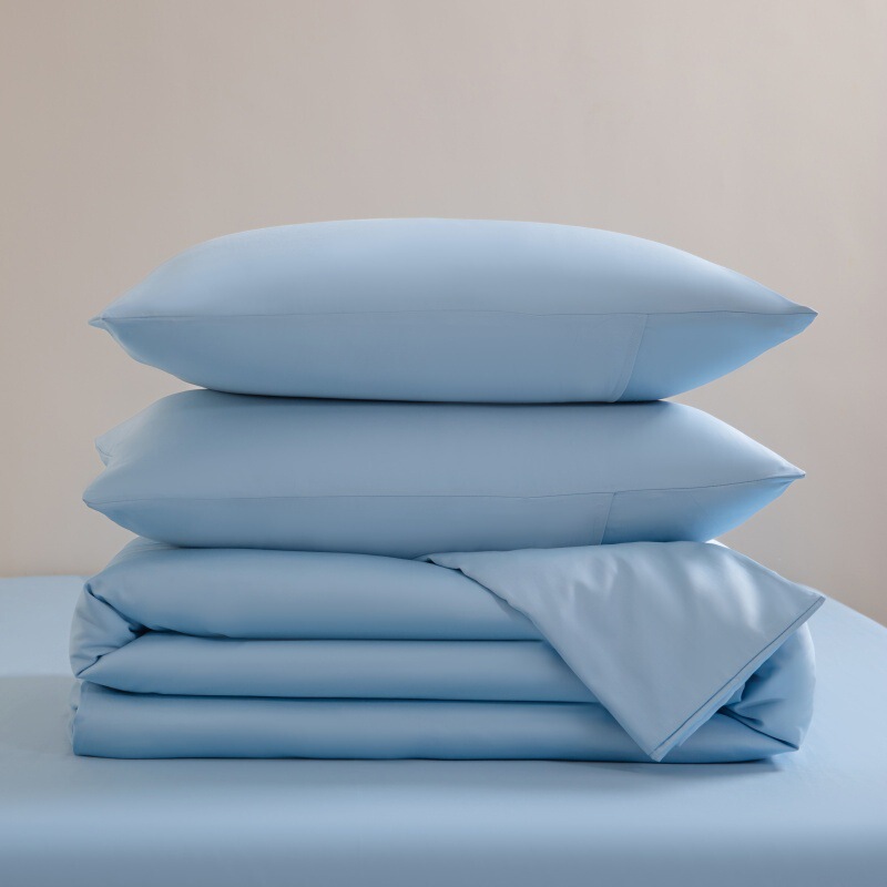 Atour Princess Class a Long-Staple Cotton Bedding Four-Piece Set Pure Cotton Satin All-Season Simple Solid Color Duvet Cover and Bed Sheet Atour Princess Class a Long-Staple Cotton Bedding Four-Piece Set Pure Cotton Satin All-Season Simple Solid Color Duvet Cover and Bed Sheet