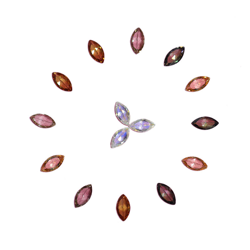 Cross-border explosions horse eye zircon series high-end Crystal Diamond clothing accessories DIY nail drill Baroque Cross-border explosions horse eye zircon series high-end Crystal Diamond clothing accessories DIY nail drill Baroque