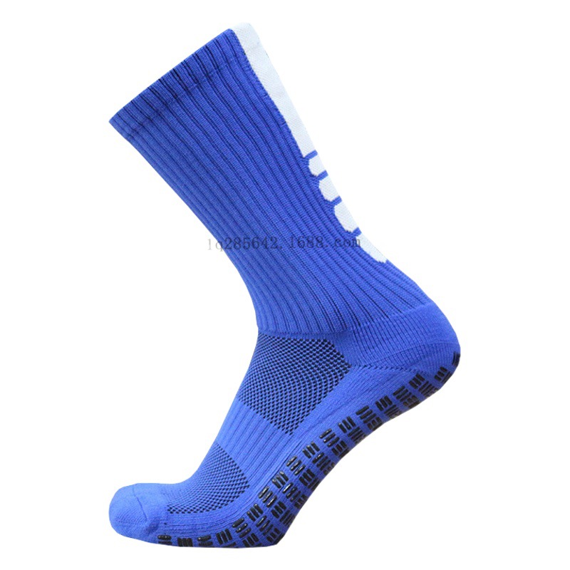 Solid Color and Multi-Color Professional Competition and Training Football Socks, Long Tube, Thickened Towel Bottom, Non-Slip Football Socks