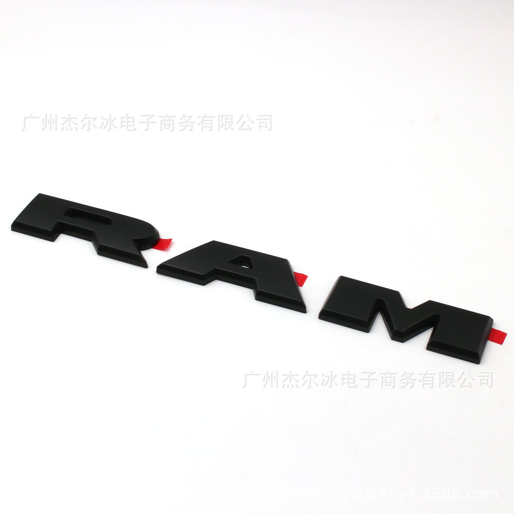 Suitable for Dodge Ram Cover Car Emblem, Door Side Emblem, Ram1500 Modification Sticker, Side Emblem Modification Car Emblem