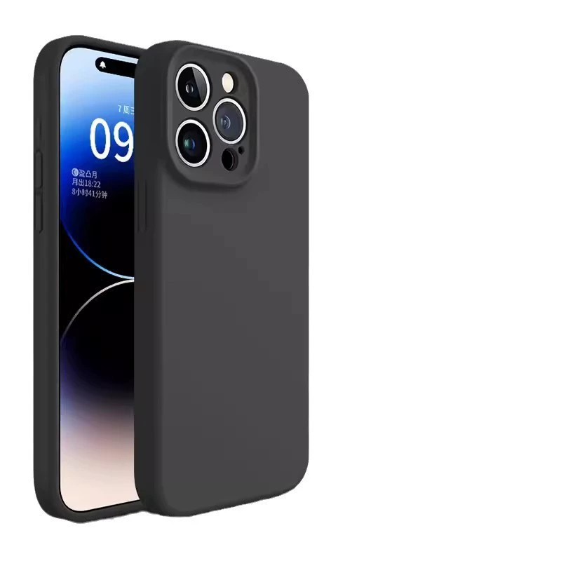 Силиконовый совместимый чехол для Apple iPhone 16, защитный чехол для 16 Pro Max, простой элегантный дизайн, защита от падений