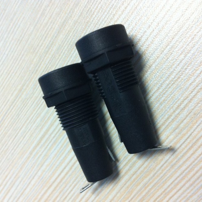 旭程保险丝座 5*20保险丝管座 保险丝夹 OP520中型螺旋式保险丝座