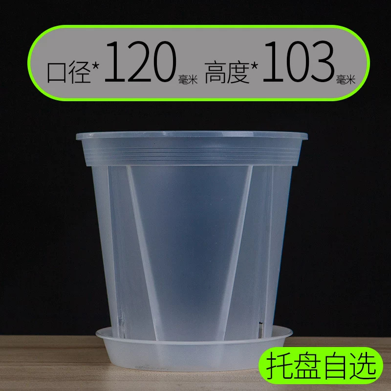 [1 piece] transparent green mountain basin diameter 12cm