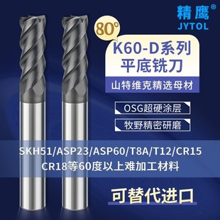 �S��ֱ�NK60-Dƽ��㊵�4����㊵���Ӳ�ӹ�HRC80���ASP60/23/T8A