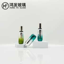 工厂现货 新款海迷30ml精华瓶 压泵瓶精华液瓶原液瓶化妆品玻璃瓶