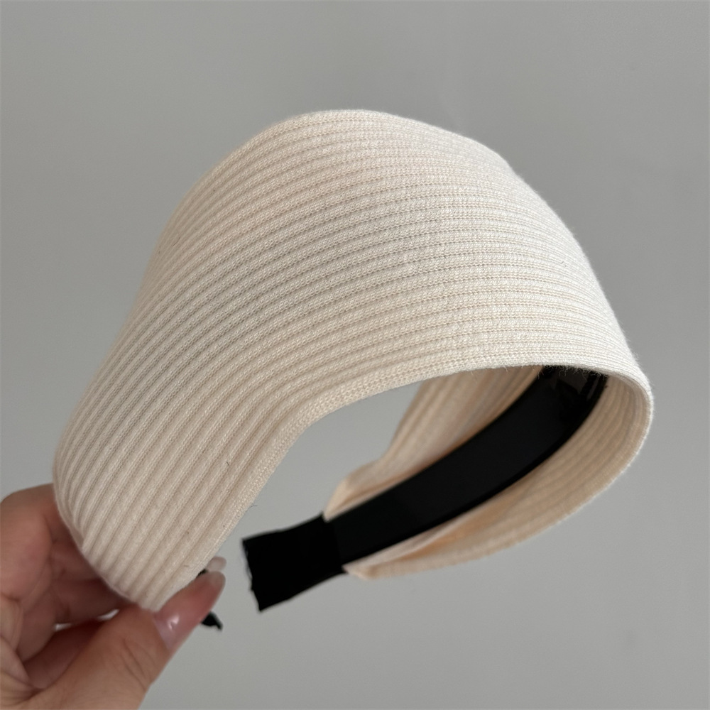 Widened fabric hoop-milk white