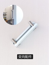 八棱柱标摊铝料配件三卡锁接驳条调节脚圆形T型螺丝展会用品五金