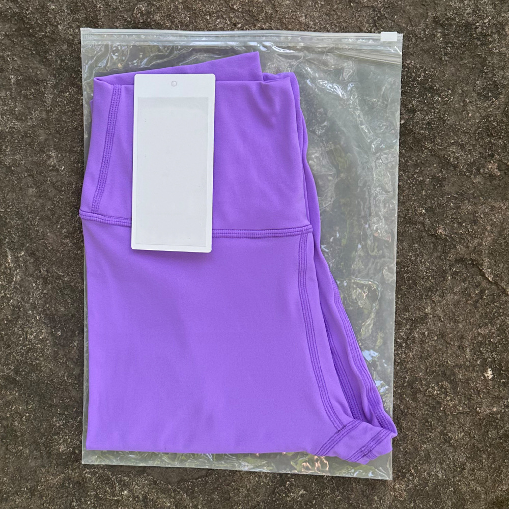 LULU ヨガパンツ 両面起毛 スリムフィット ヌード ハイウエスト スポーツパンツ 高弾性 桃尻 吸湿通気性 9点パンツ