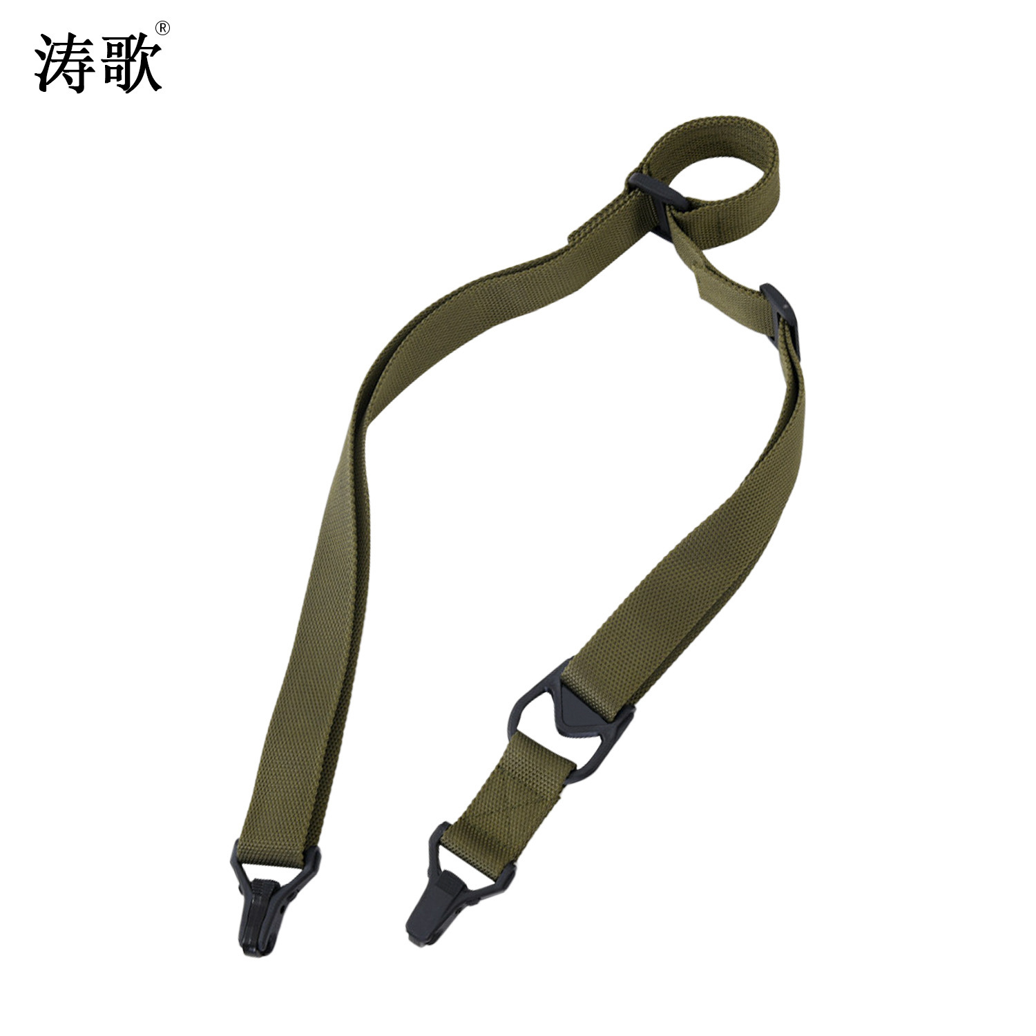 Correa táctica de nylon especial transfronteriza de doble punto al aire libre MS3 correa de entrenamiento multifunción correa de pistola crossbody