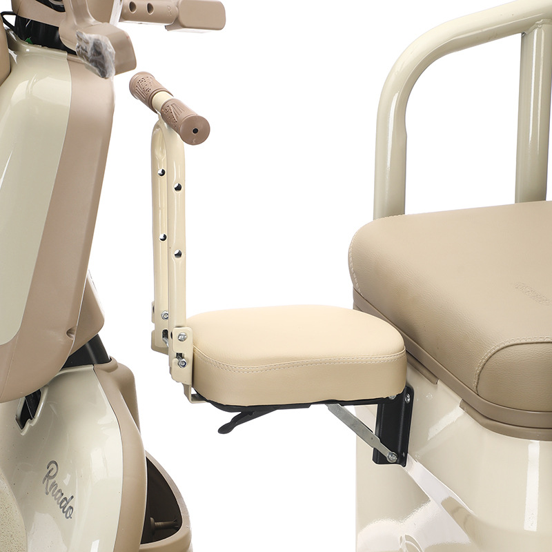 Electric Tricycle Baby Seat Foldable Children's Front Seat Punch-Free Three-Wheel Four-Wheel Fully Enclosed Body
