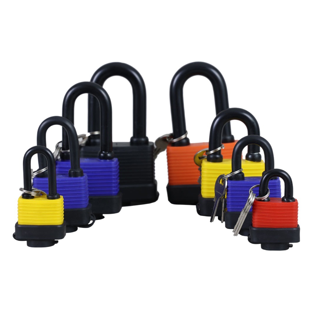 Factory direct supply high quality waterproof lasagna lock padlock outdoor dustproof and rust-proof case lock padlock lock wholesale